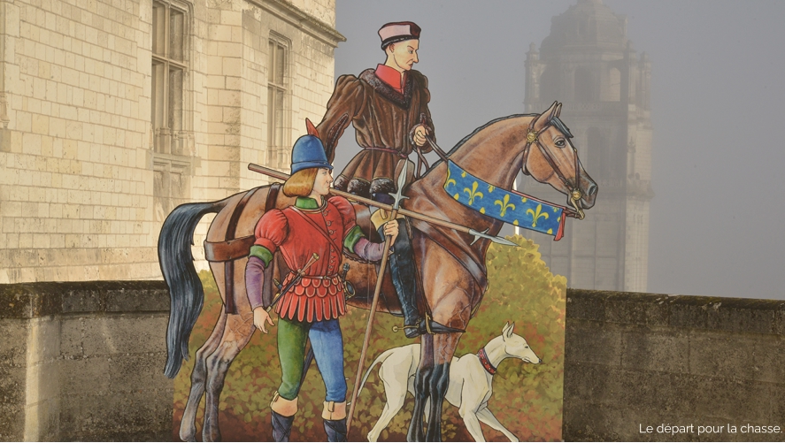 Le départ pour la chasse.