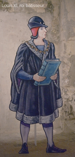 Louis XI, roi bâtisseur.